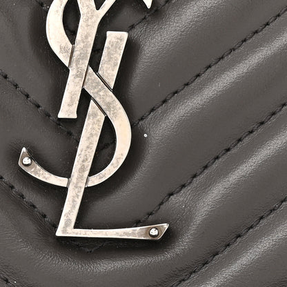 Saint Laurent Calfskin Matelasse Monogram Lou Camera Bag Storm 13 of 17