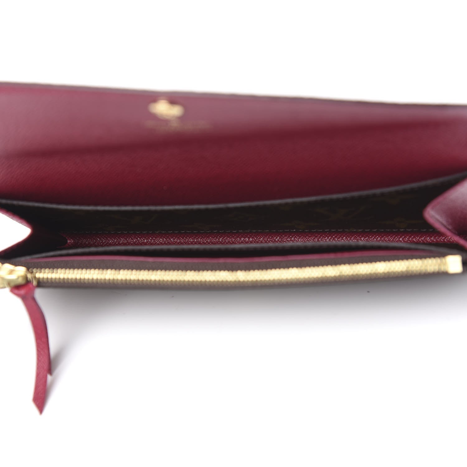 Louis Vuitton Monogram Emilie Wallet Fuchsia 4 of 6