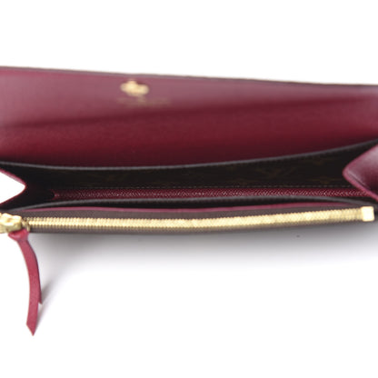 Louis Vuitton Monogram Emilie Wallet Fuchsia 4 of 6