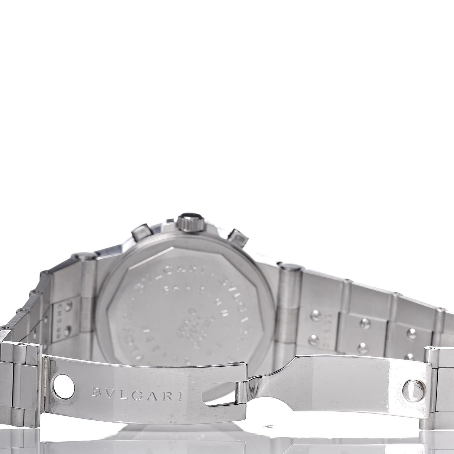 Stainless Steel 35mm Diagono Chronograph Automatic Watch Black
