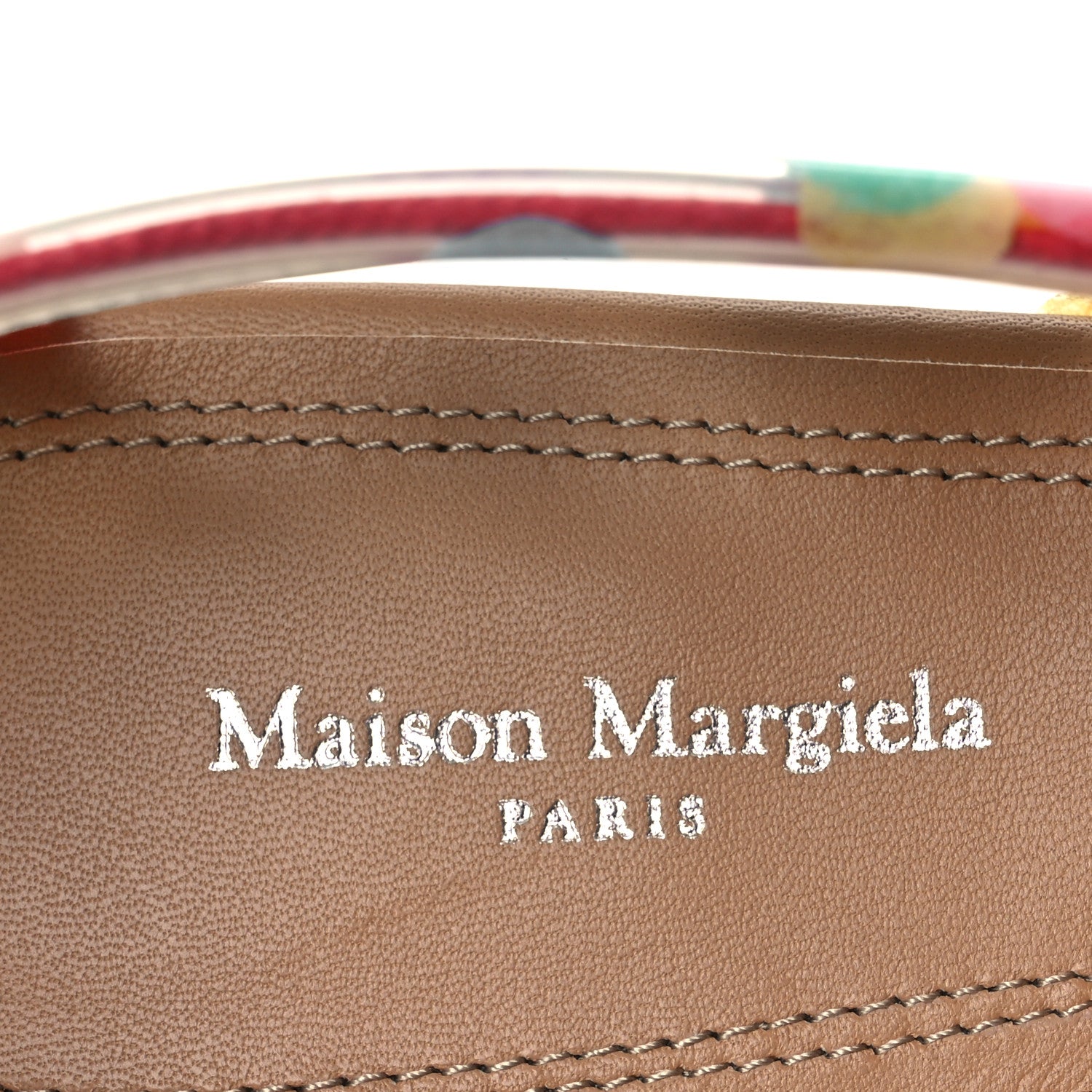 Maison Margiela PVC Confetti Printed Tabi Ballerina Flats 39 Multicolor 9 of 11