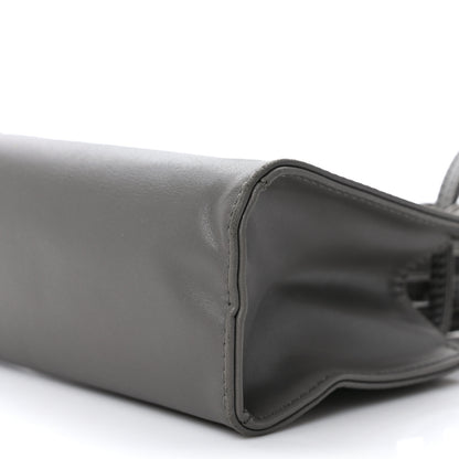 Telfar Vegan Leather Small Shopping Bag Grey 10 of 10