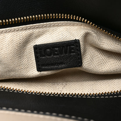 Loewe Grained Calfskin Medium Puzzle Bag Amber Light Oat 5 of 8