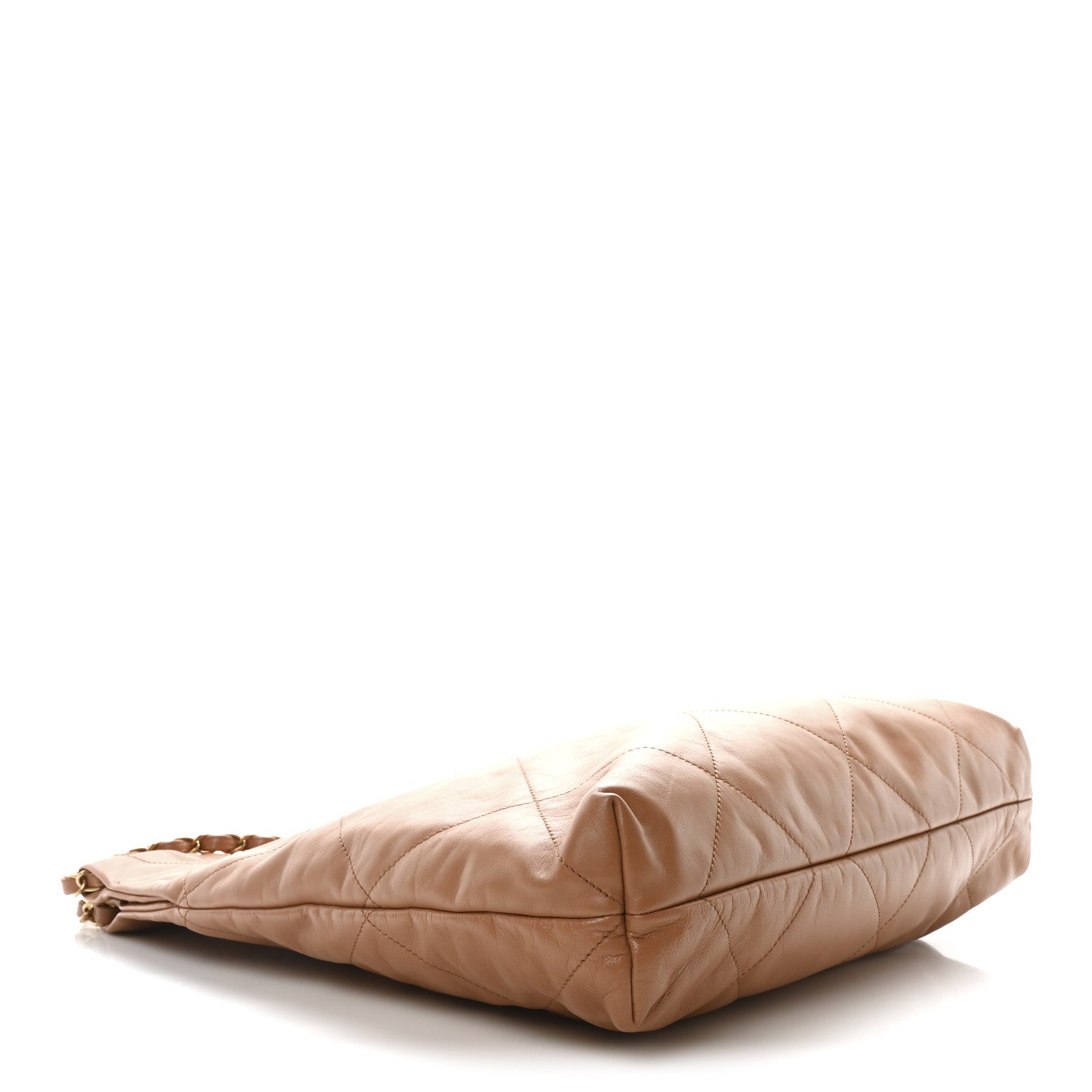 Chanel Shiny Calfskin Quilted Chanel 22 Brown 5 of 11