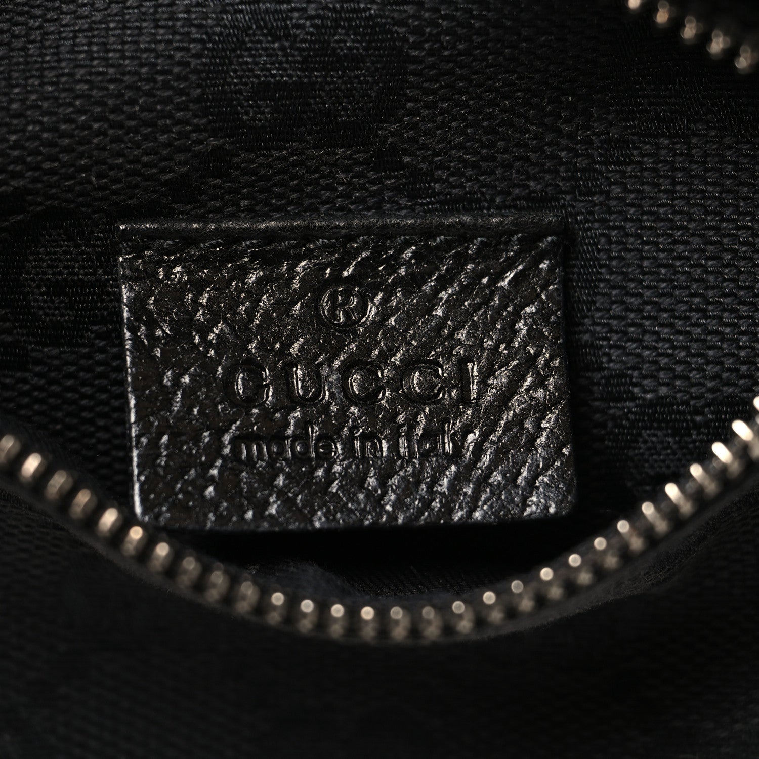 Gucci GG Monogram Double Pocket Belt Bag Black 5 of 9
