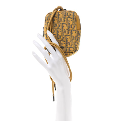 Christian Dior Oblique D-Touch Nano Vertical Pouch Beige Yellow 2 of 8