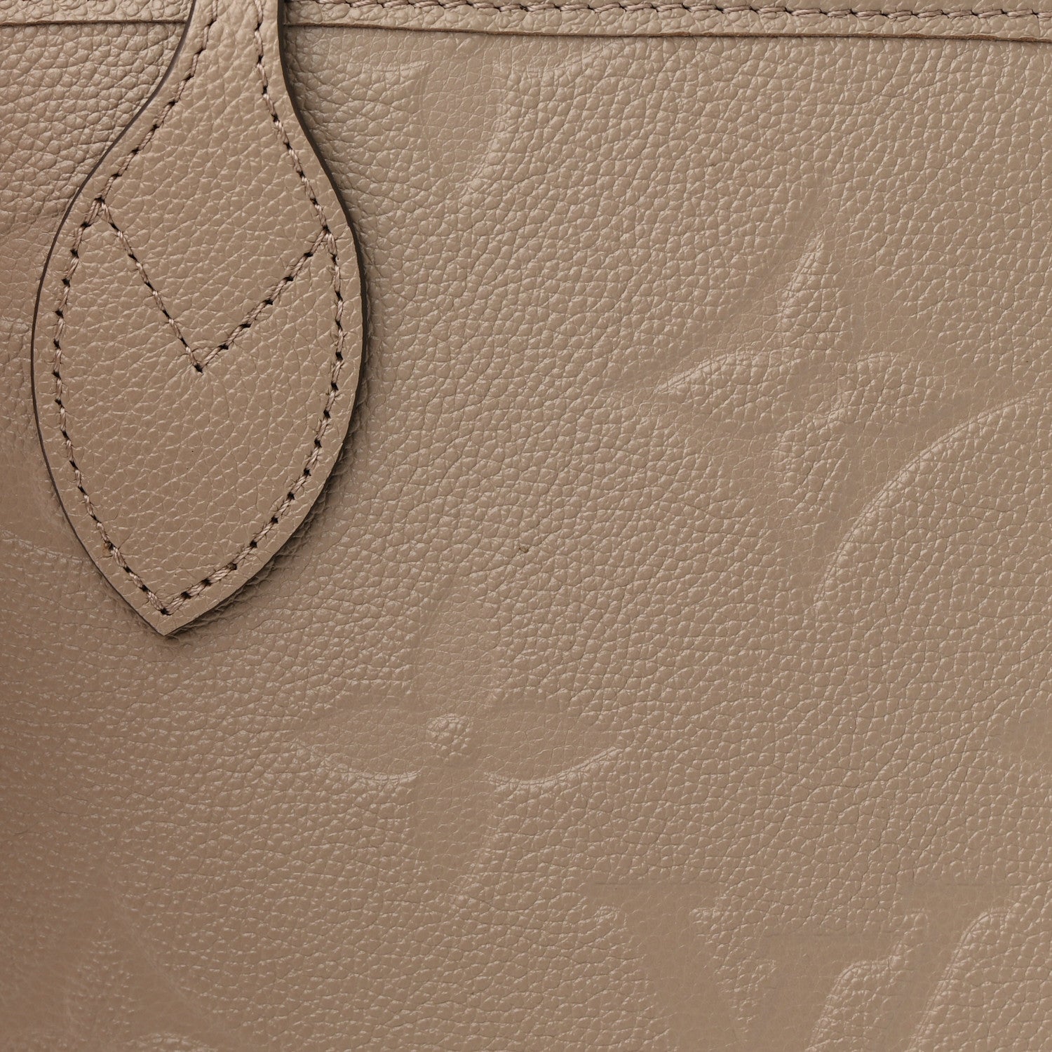 Louis Vuitton Empreinte Monogram Giant Neverfull MM Tourterelle 10 of 11