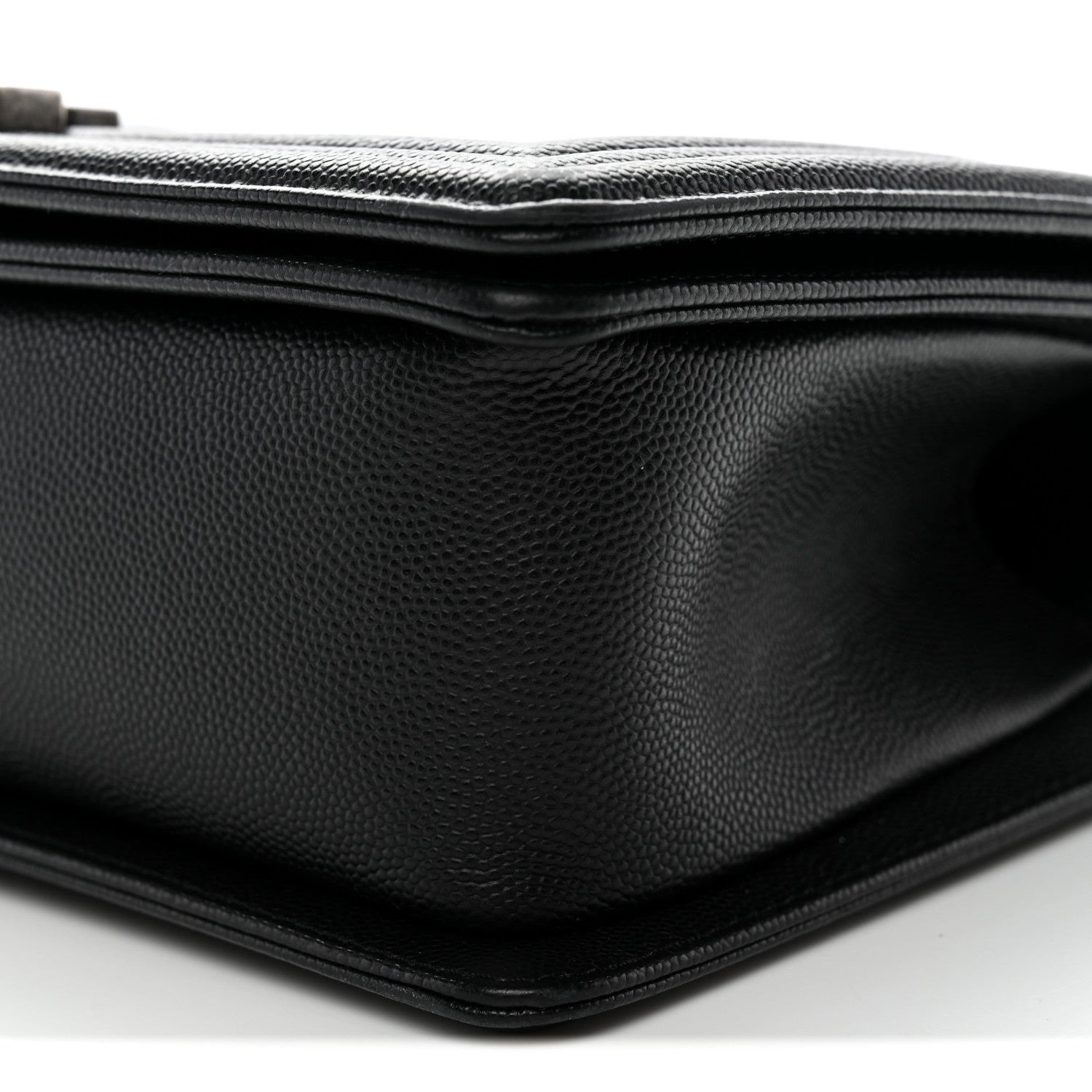 Chanel Caviar Quilted Medium Boy Flap Black 10 of 12