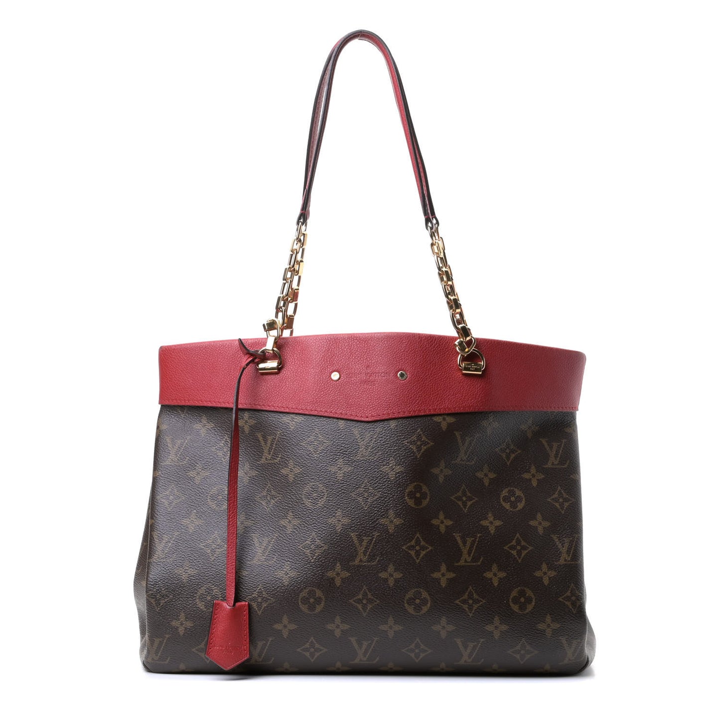Monogram Pallas Shopper Cherry