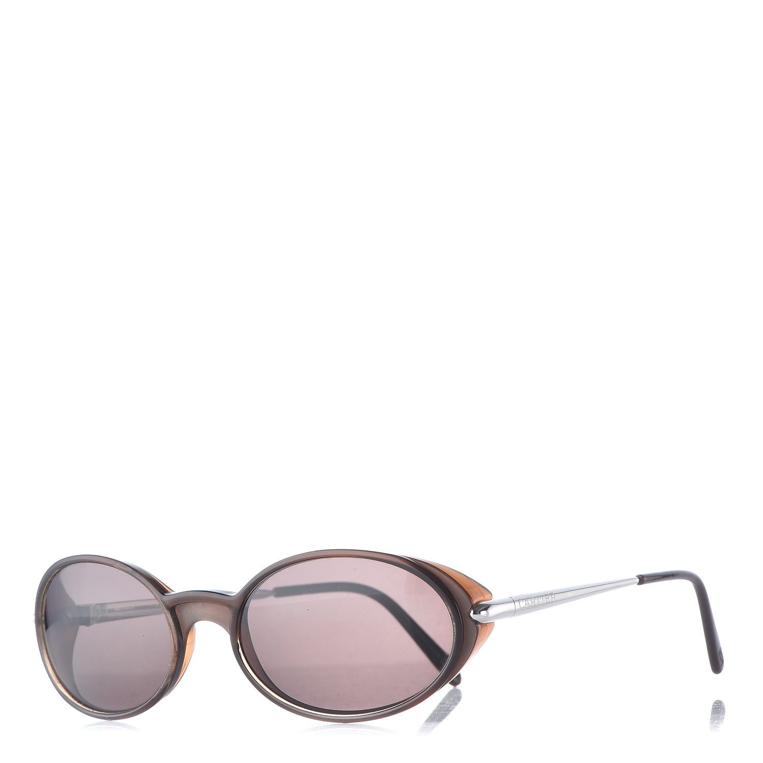 Cartier Aspen Oval Sunglasses T8200421 Brown 1 of 8