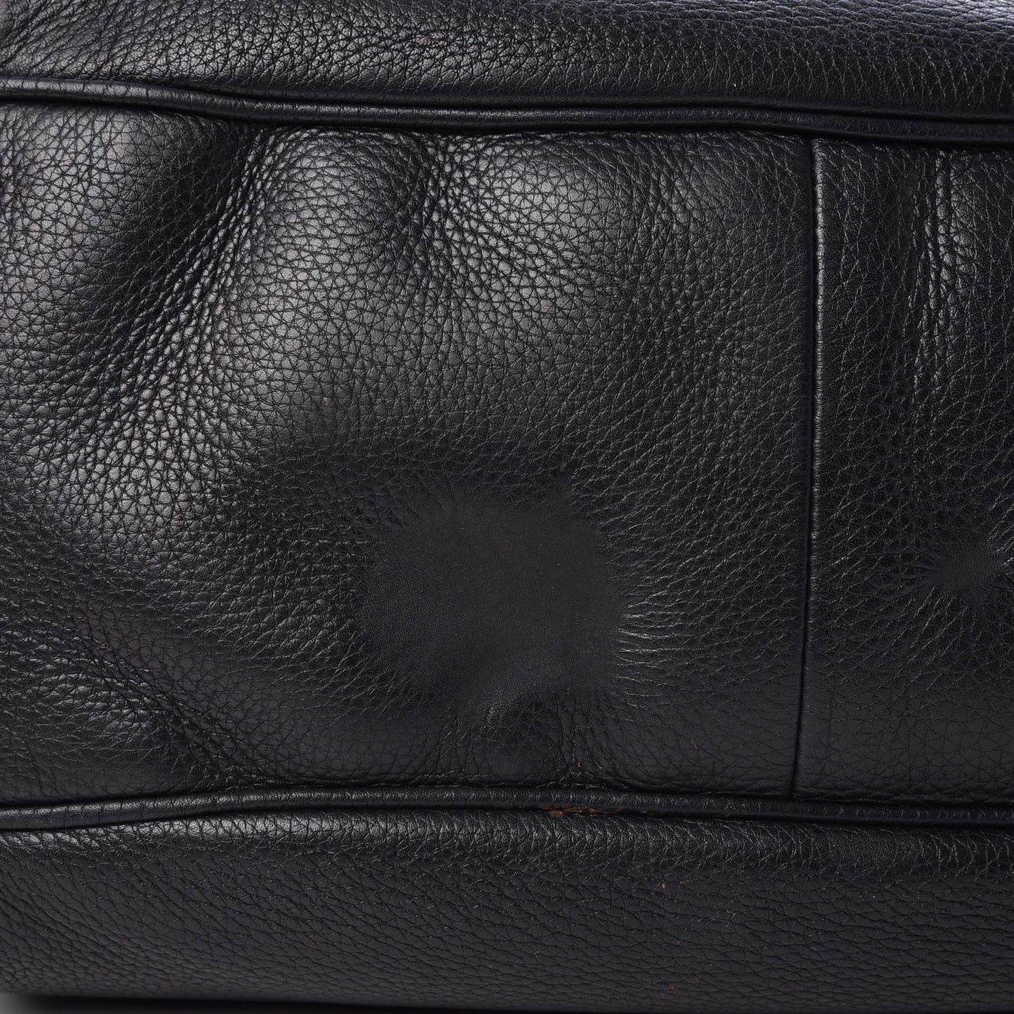 Pebbled Calfskin Medium Emily Hobo Black