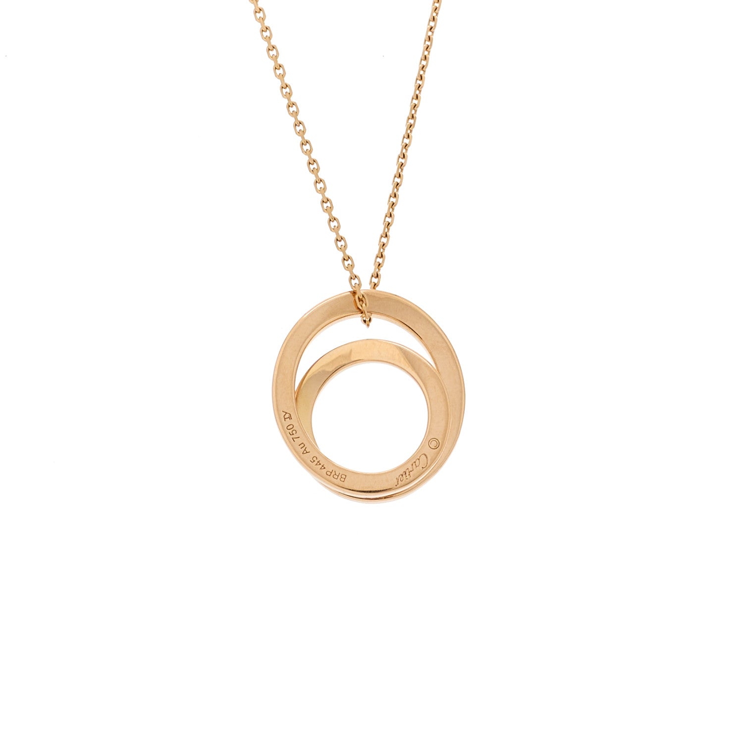 Cartier 18K Pink Gold Diamond Etincelle De Cartier Pendant Necklace 3 of 5