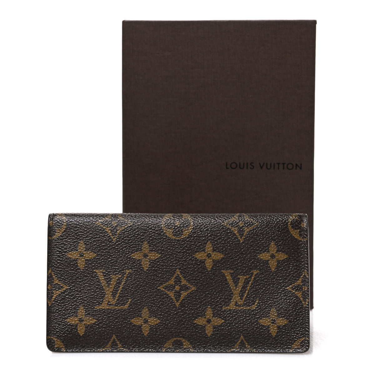 Louis Vuitton Monogram Simple Checkbook Holder Wallet Cover 8 of 8