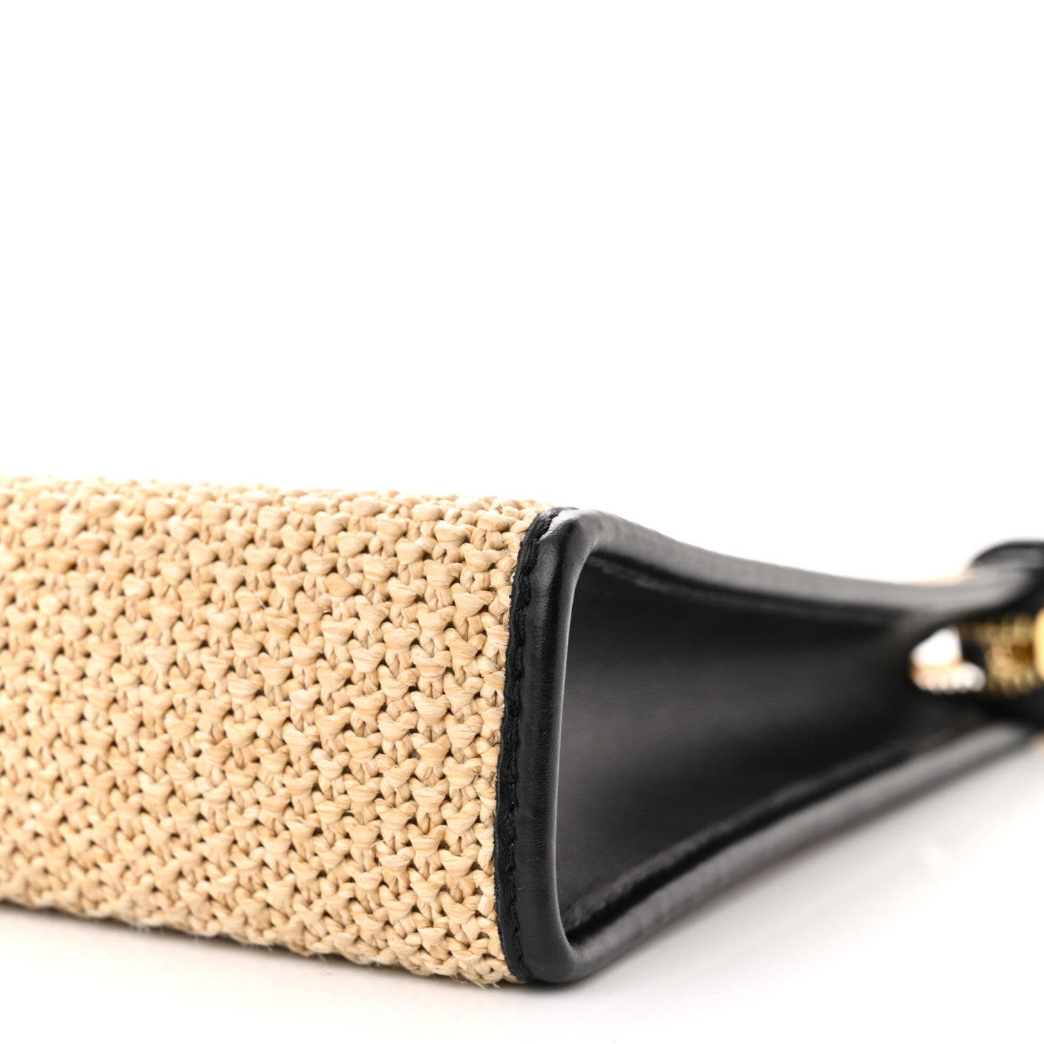 Louis Vuitton Raffia Calfskin Monogram Giant Pouch 9 of 9