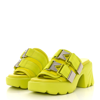 Bottega Veneta Nappa Flash 80mm Sandals 36 Kiwi 3 of 7