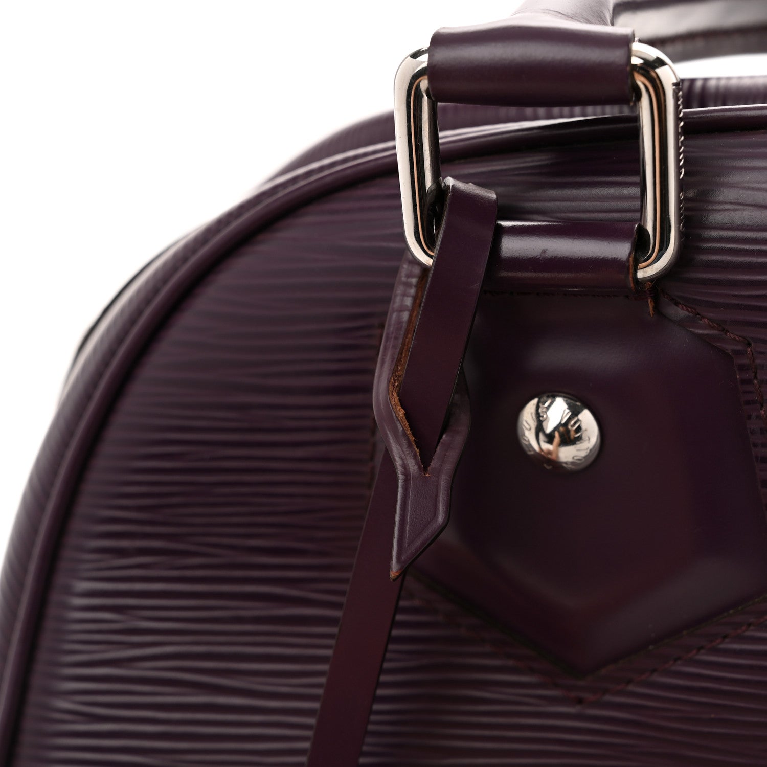 Louis Vuitton Epi Bowling Montaigne PM Cassis 11 of 13