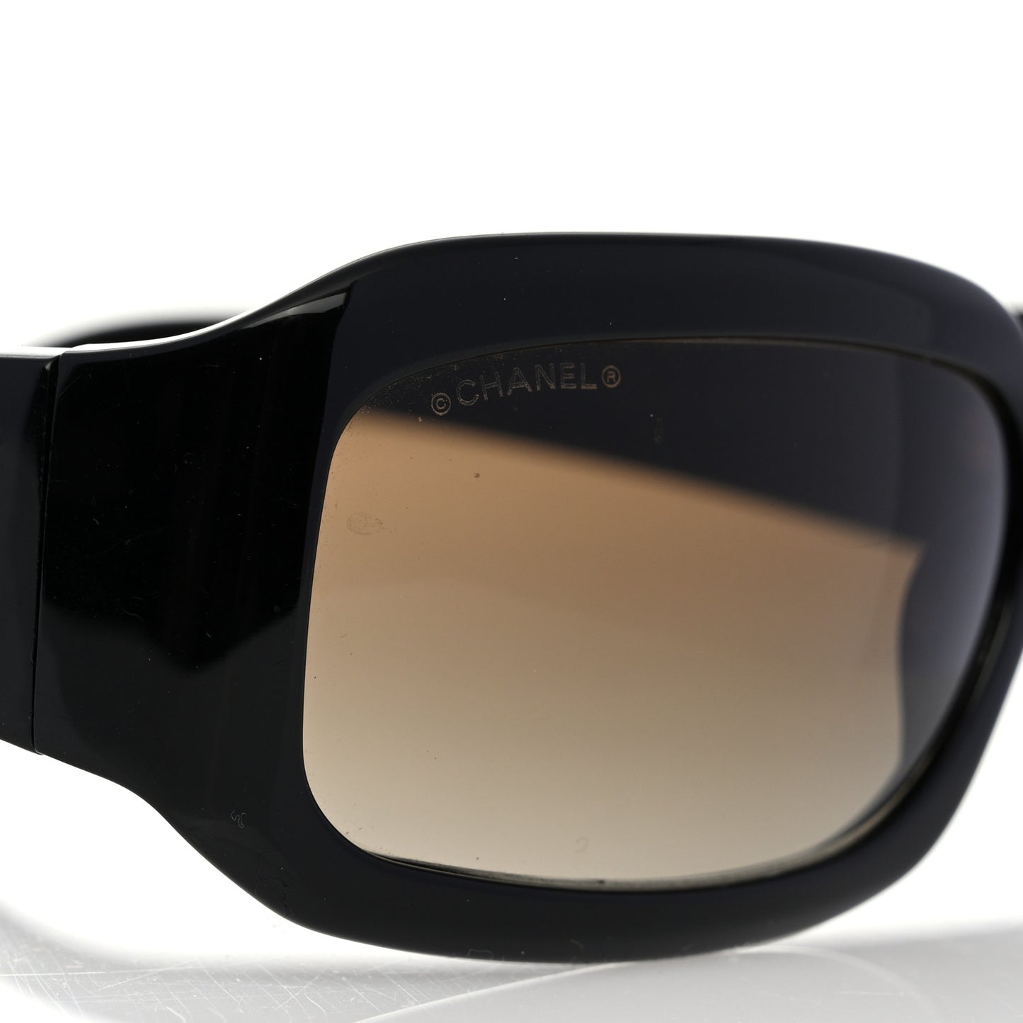Acetate Crystal CC Sunglasses 5064 Black
