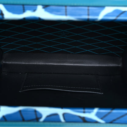 Louis Vuitton Epi Petite Malle Aqua 4 of 8