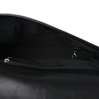 Chanel Lambskin Quilted Large Boy Flap Blue Black 5 of 20