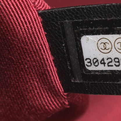 Chanel Shiny Goatskin Quilted Maxi Chanel 19 Flap Black 7 of 11