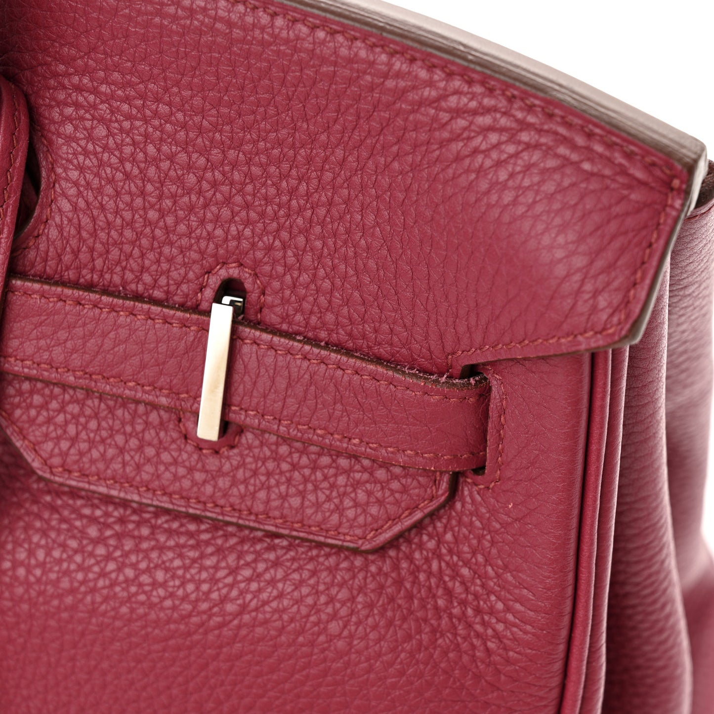 Taurillon Clemence Birkin 35 Rubis