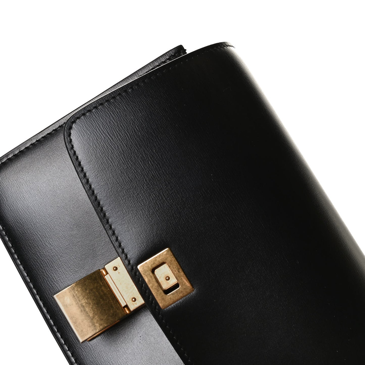 Box Calfskin Small Classic Box Flap Bag Black