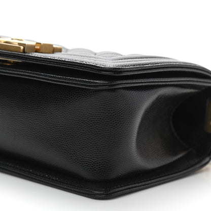 Chanel Caviar Quilted Small Boy Flap Black 10 of 10