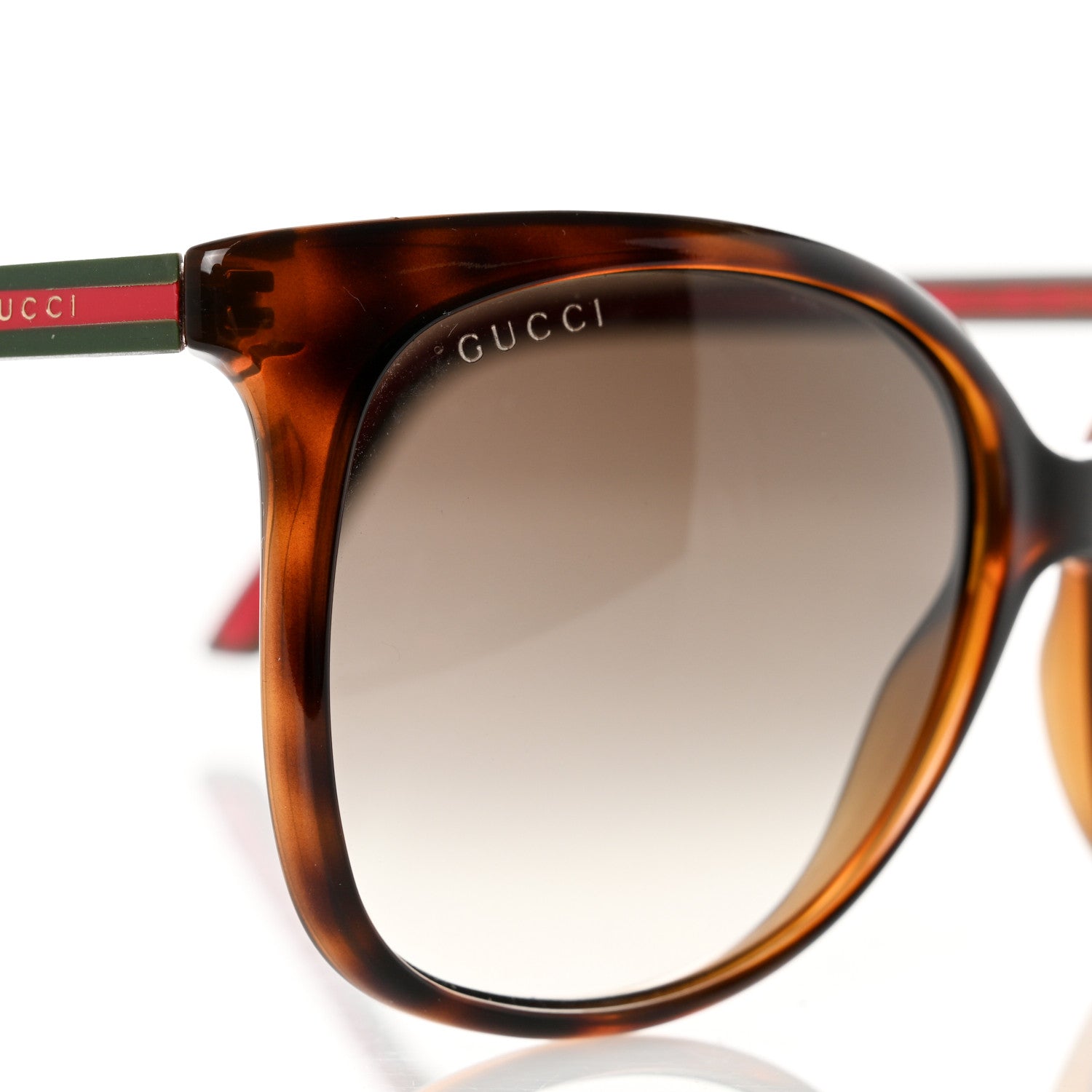 Gucci 56mm Oversized Web Sunglasses GG0508S Tortoise 7 of 8
