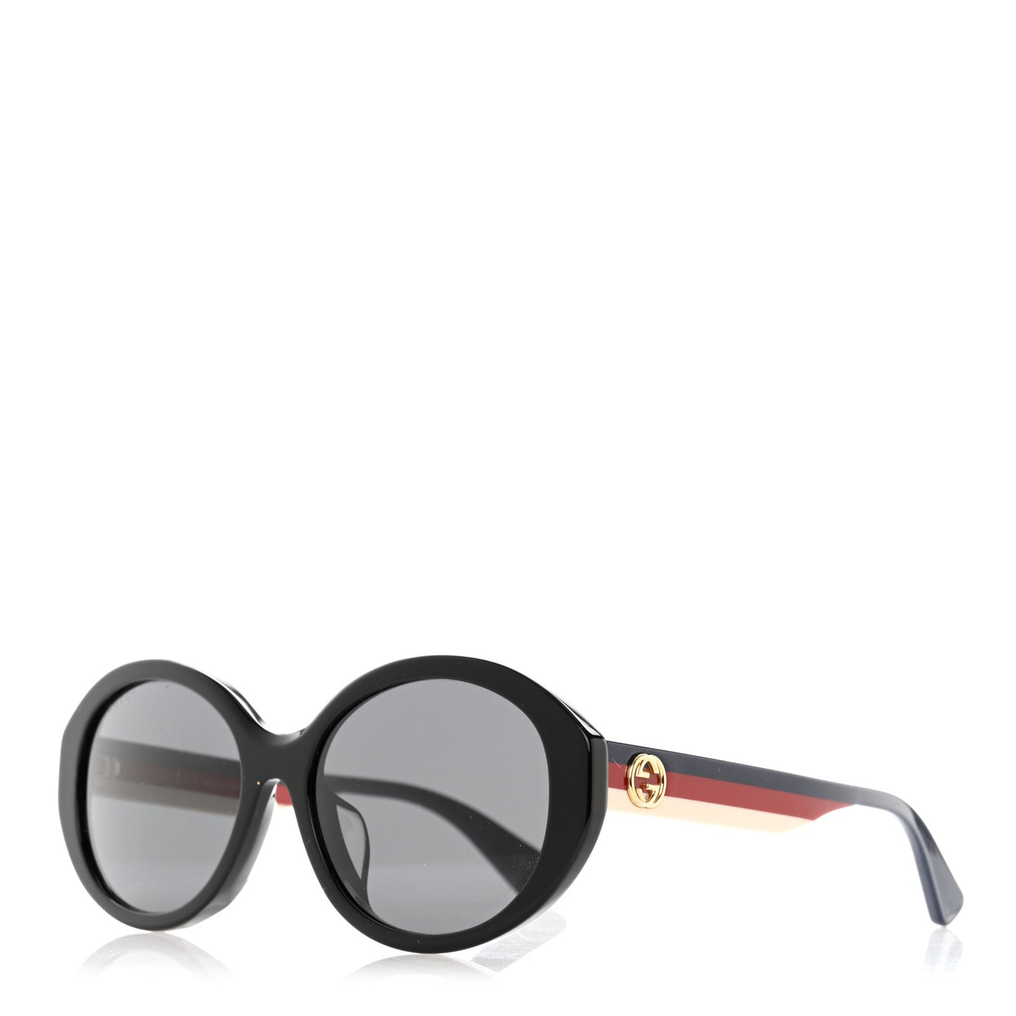 Round Web Sunglasses GG0279SA Black