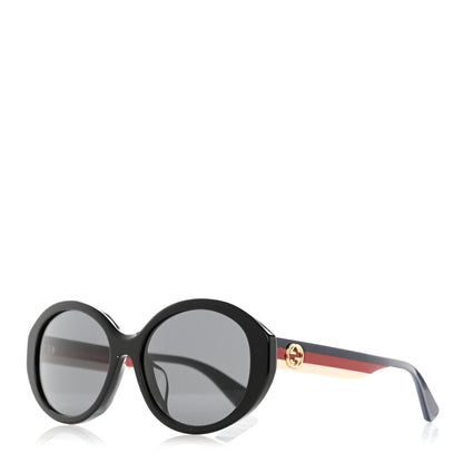 Gucci Round Web Sunglasses GG0279SA Black 1 of 10