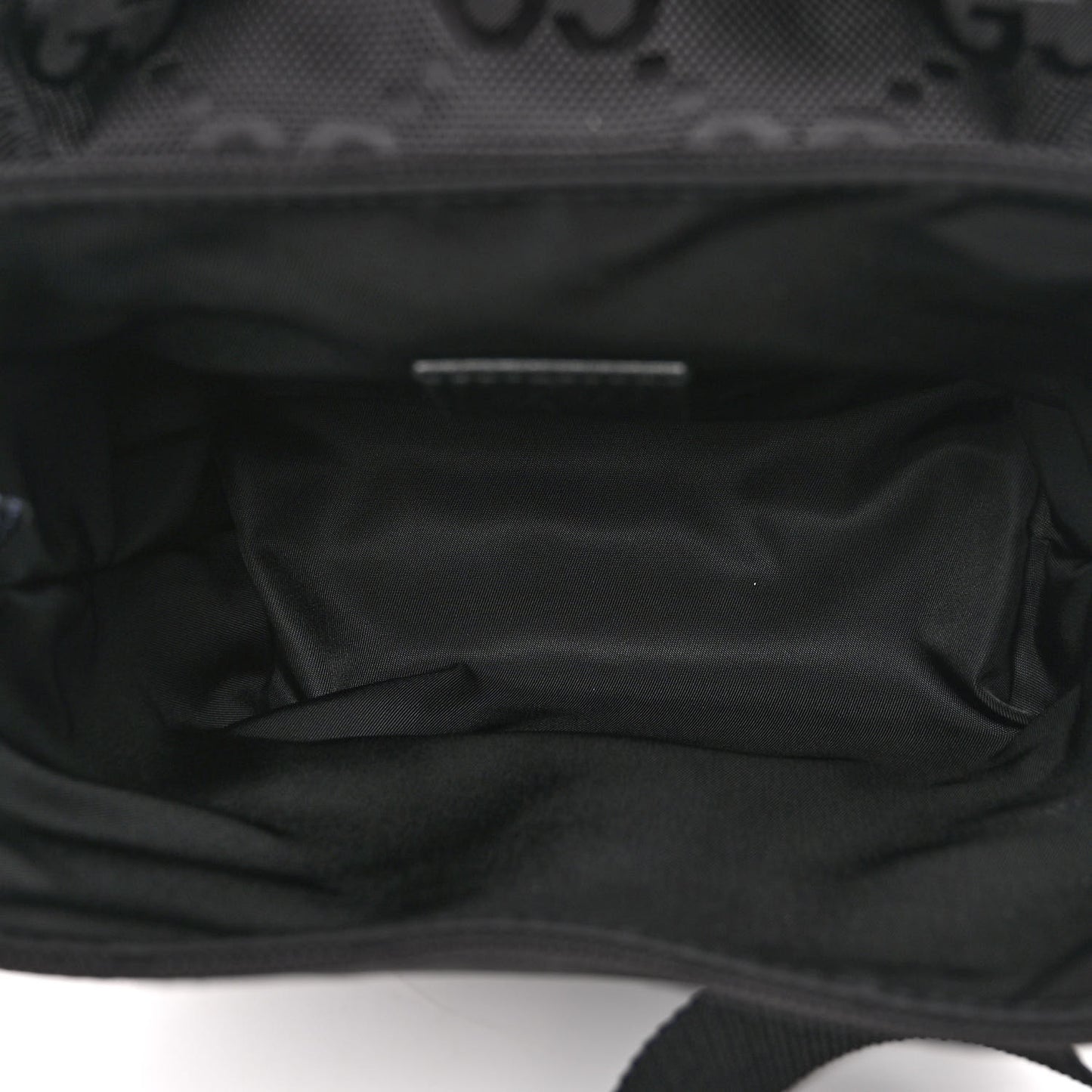 Econyl Nylon Monogram Off The Grid Messenger Bag Black