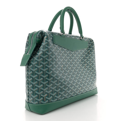 Goyard Goyardine Calfskin Cisalpin Document Case Green 3 of 9