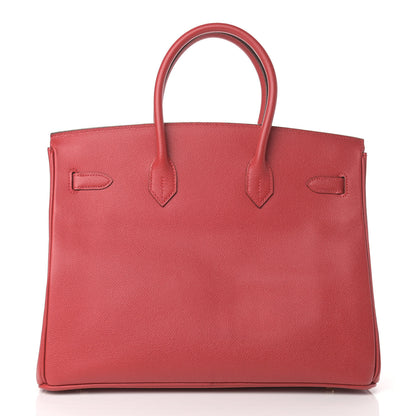 Hermes Epsom Birkin 35 Rouge Casaque 4 of 43