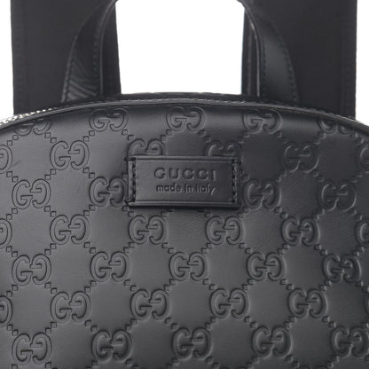 Gucci Guccissima Signature Day Backpack Black 8 of 10
