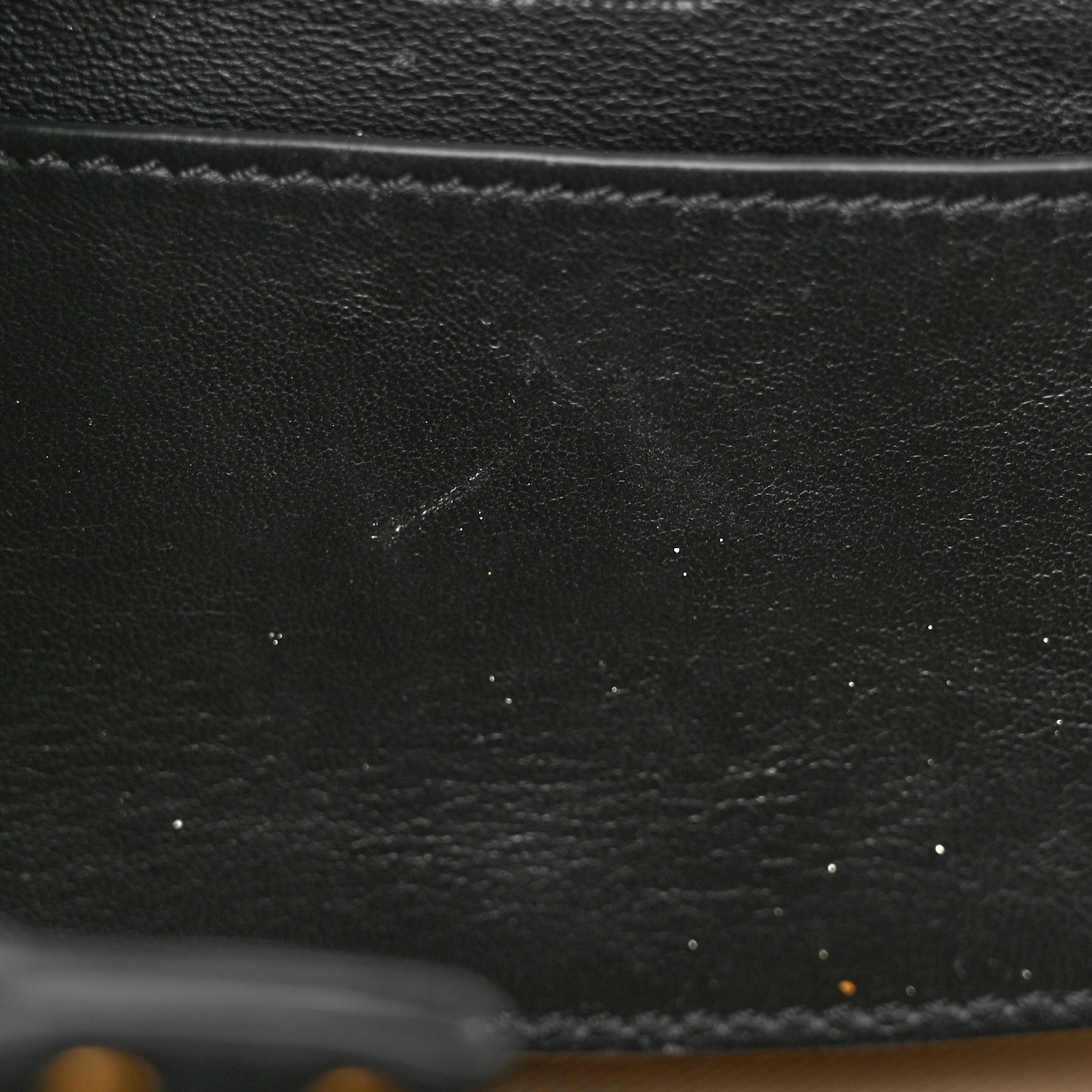 Chloe Lambskin Studded Small Inez Drawstring Bag Black 10 of 14