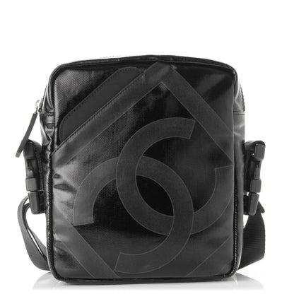 Chanel Coated Canvas Small Sport Messenger Black 1 of 7