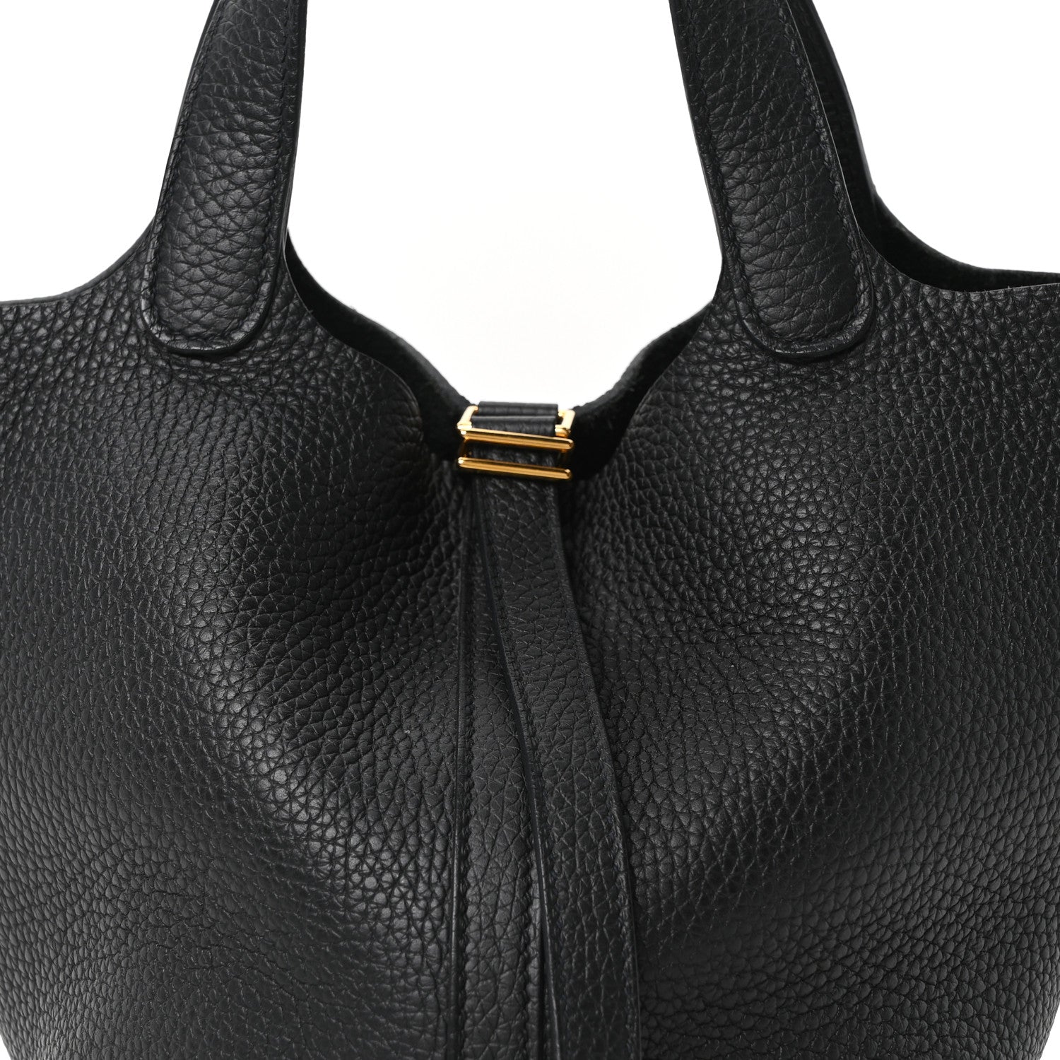 Hermes Taurillon Clemence Picotin Lock 18 PM Black 8 of 10