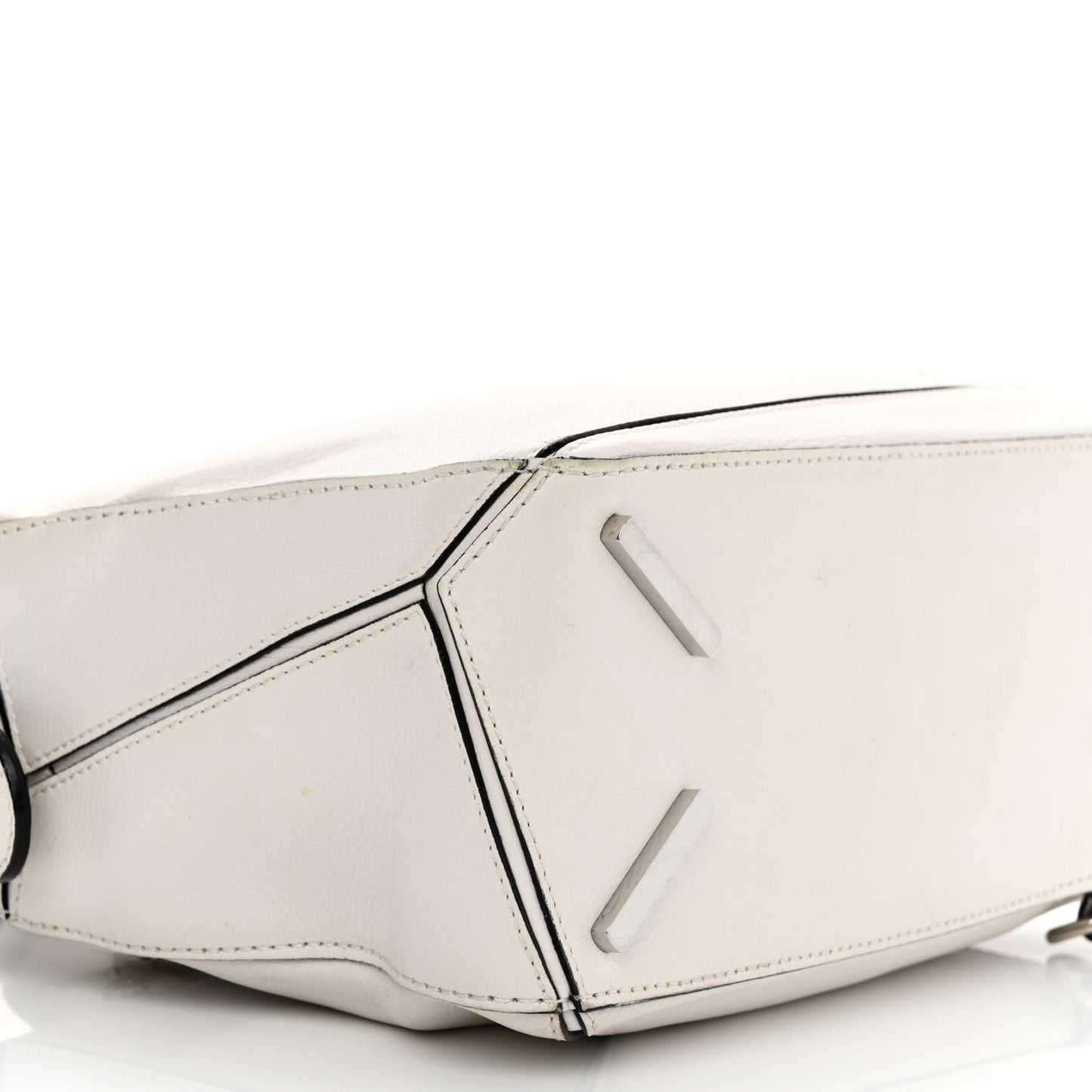 Calfskin Small Puzzle Bag Kaolin