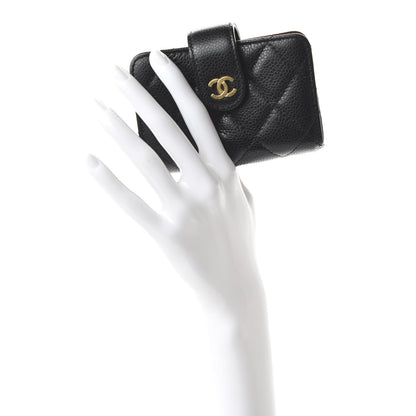 Chanel Caviar Quilted Gusseted Card Holder Black 2 of 11