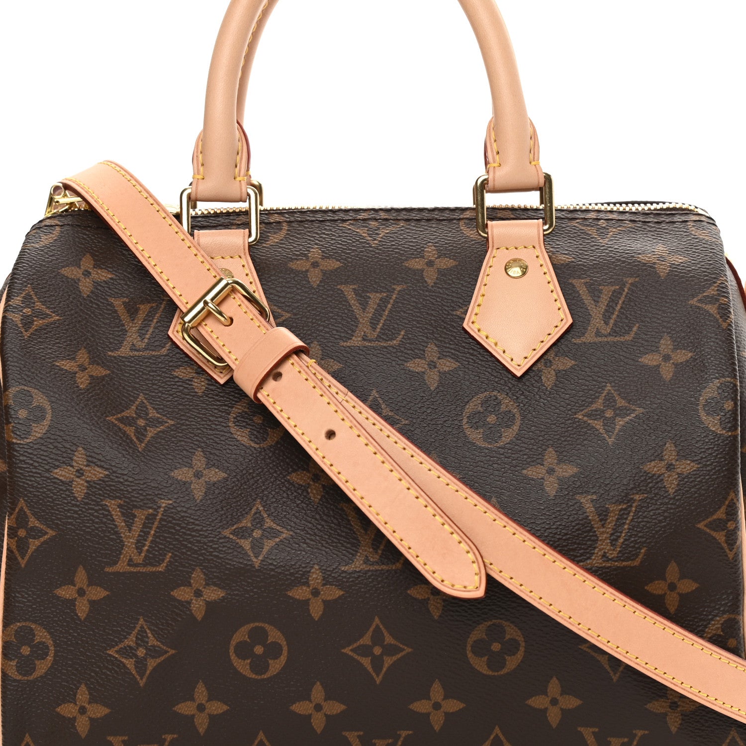 Louis Vuitton Monogram Speedy Bandouliere 25 7 of 12