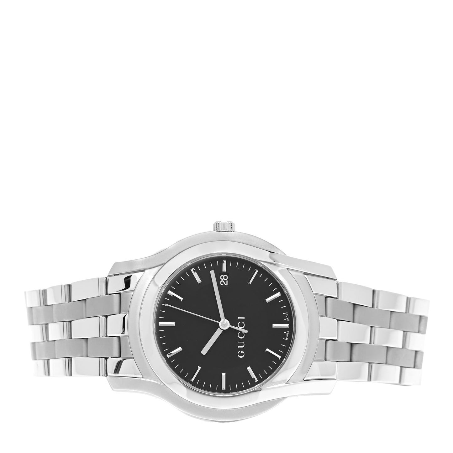 Stainless Steel 38mm 5500XL Quartz Watch Black