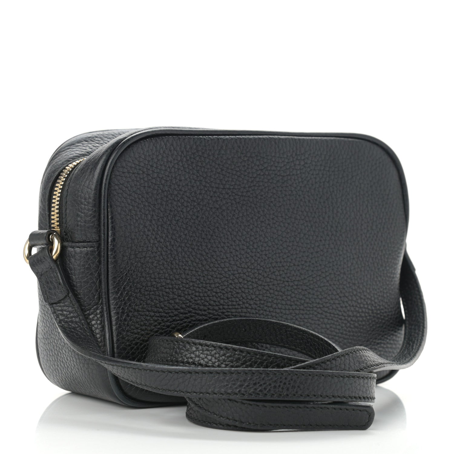 Gucci Pebbled Calfskin Small Soho Disco Bag Black 3 of 16