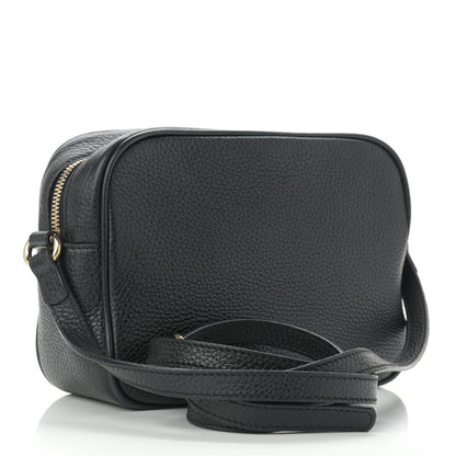 Gucci Pebbled Calfskin Small Soho Disco Bag Black 3 of 16