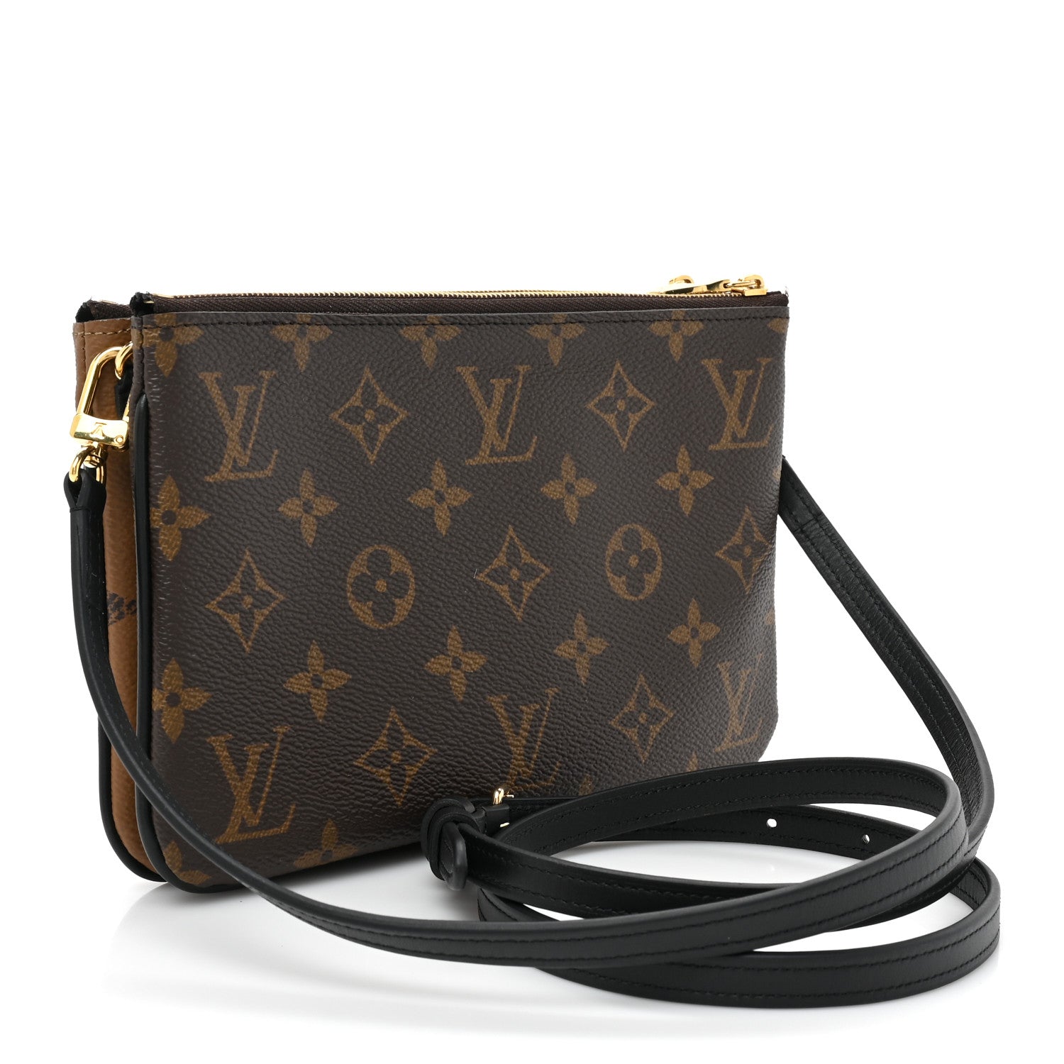 Louis Vuitton Reverse Monogram Giant Double Zip Pochette 3 of 11