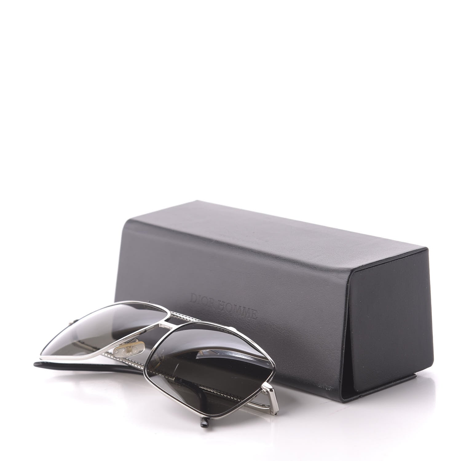 Christian Dior Homme 0106S Sunglasses Silver Black 7 of 7