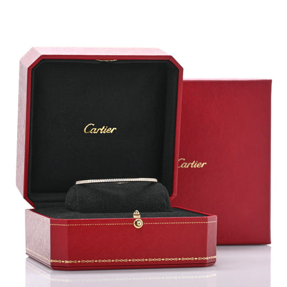 Cartier 18K Yellow Gold Diamond Etincelle de Cartier Bangle Bracelet 16 4 of 4