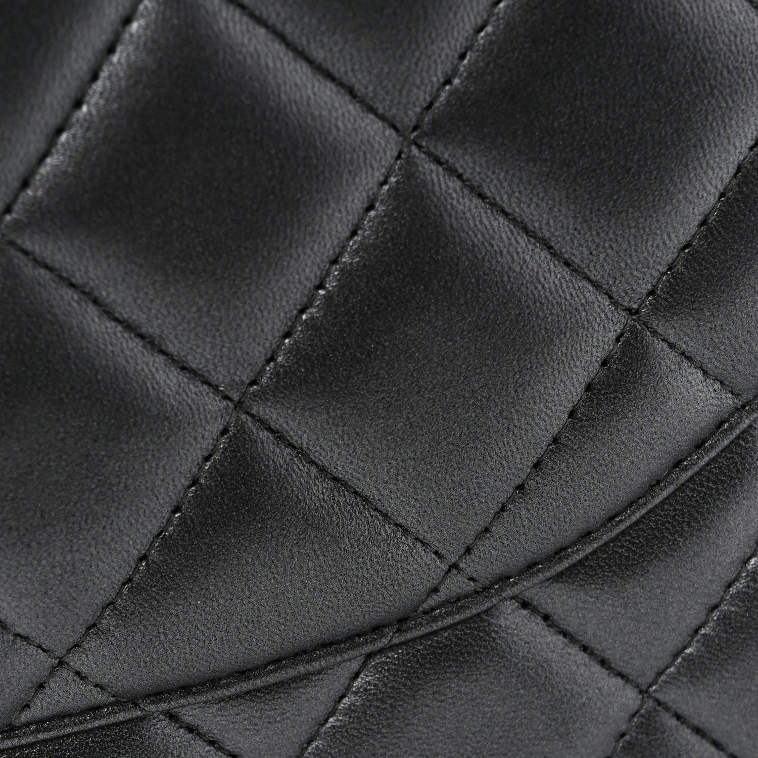 Chanel Metallic Lambskin Quilted Maxi Double Flap Pewter 14 of 15
