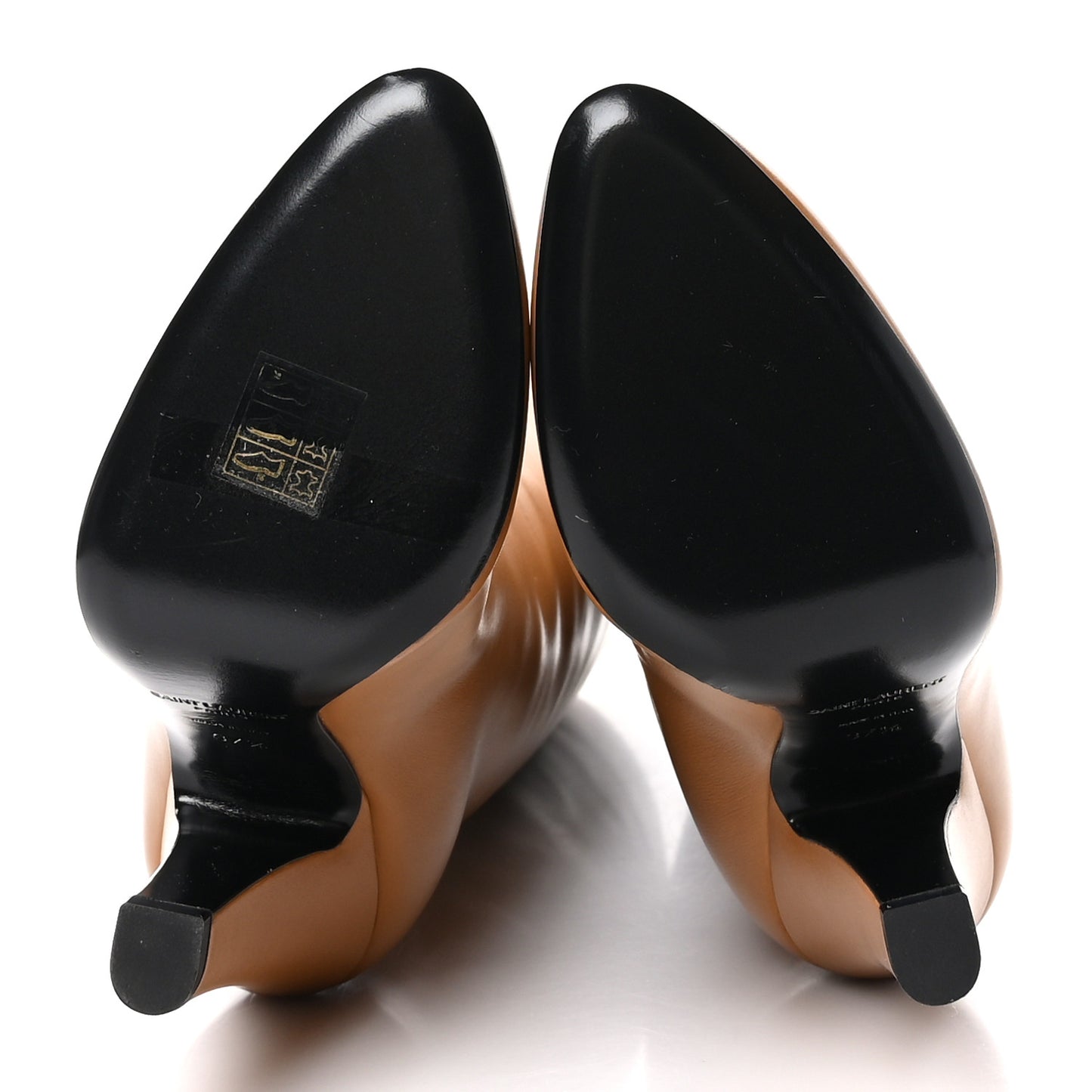 Vanity Softy Calfskin 68 Tube 110 Boots 37.5 Brandy