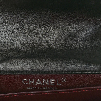 Chanel Lambskin Quilted Extra Mini Rectangular Flap Black 12 of 12