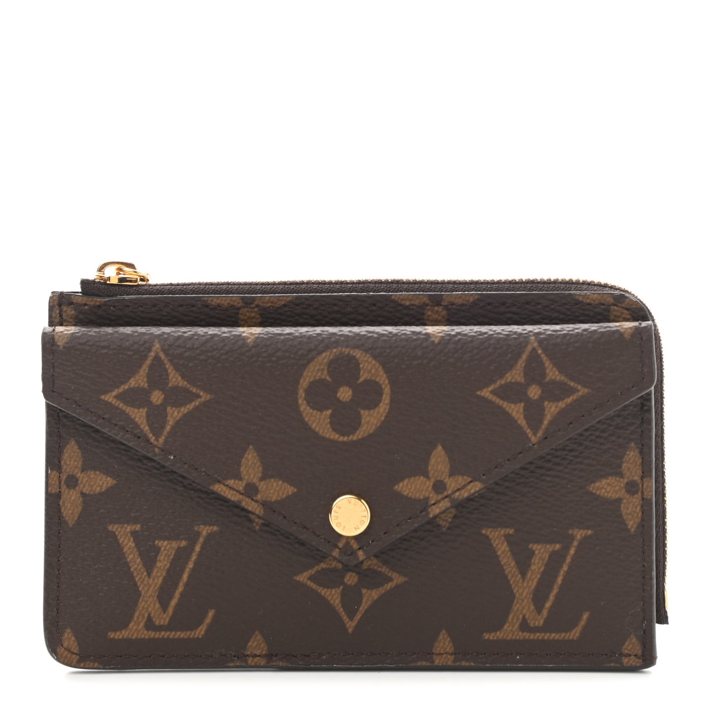Monogram Recto Verso Card Holder Black